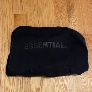 Essentials Charcoal Hoodie